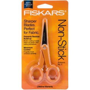 Fiskars 5 inch Teflon Scissors
